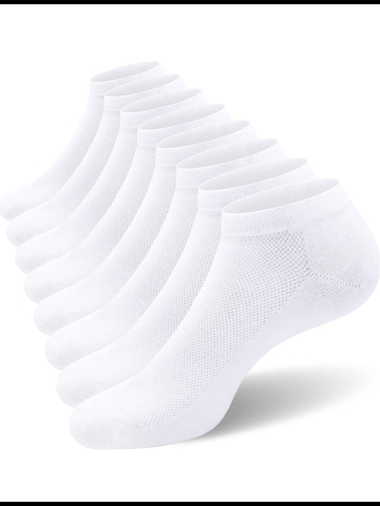 sixdaysox Other - SIXDAYSOX 8/6 Pack Mens Ankle Socks Low Cut Comfort Casual Socks Size L